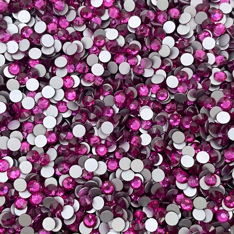 1440 pièces SS4-SS40 Strass à  - Nail Art Fuchsia avis et prix