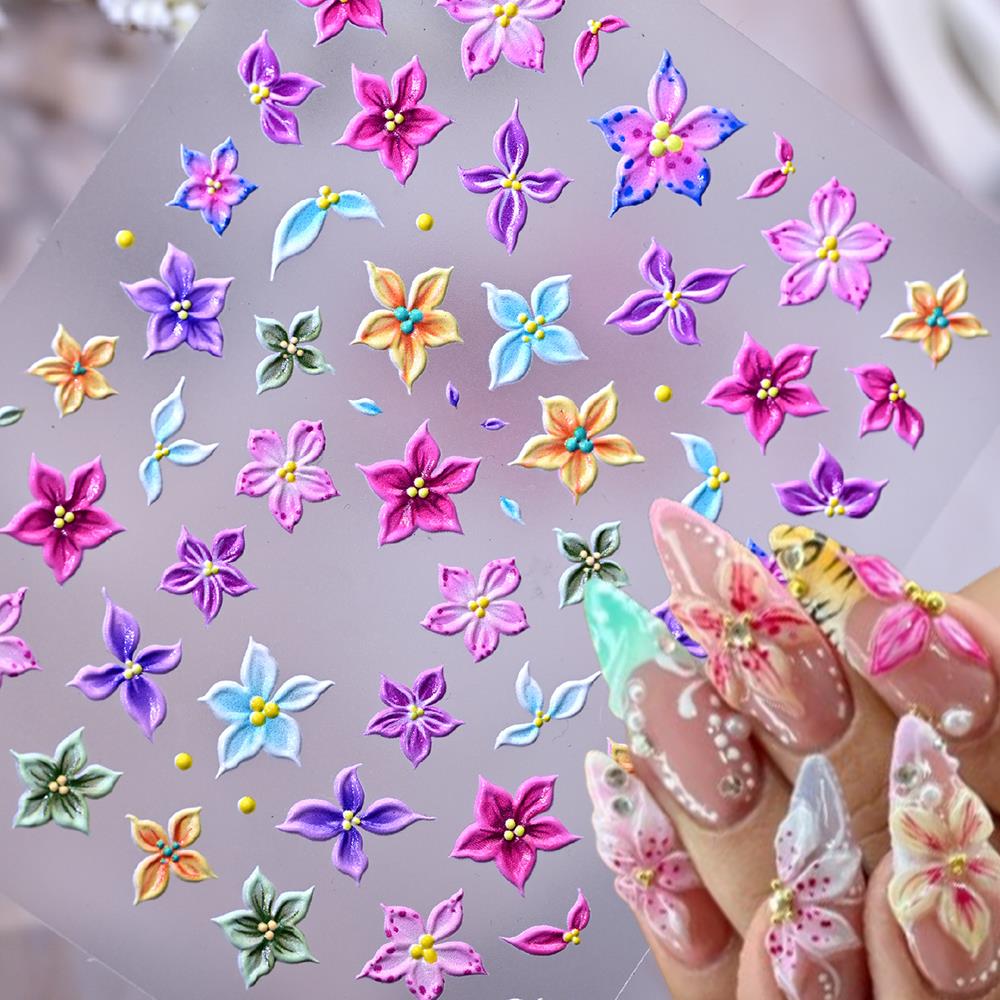 1 pièce Autocollants pour ongl - Nail Art Ombre Pink avis et prix