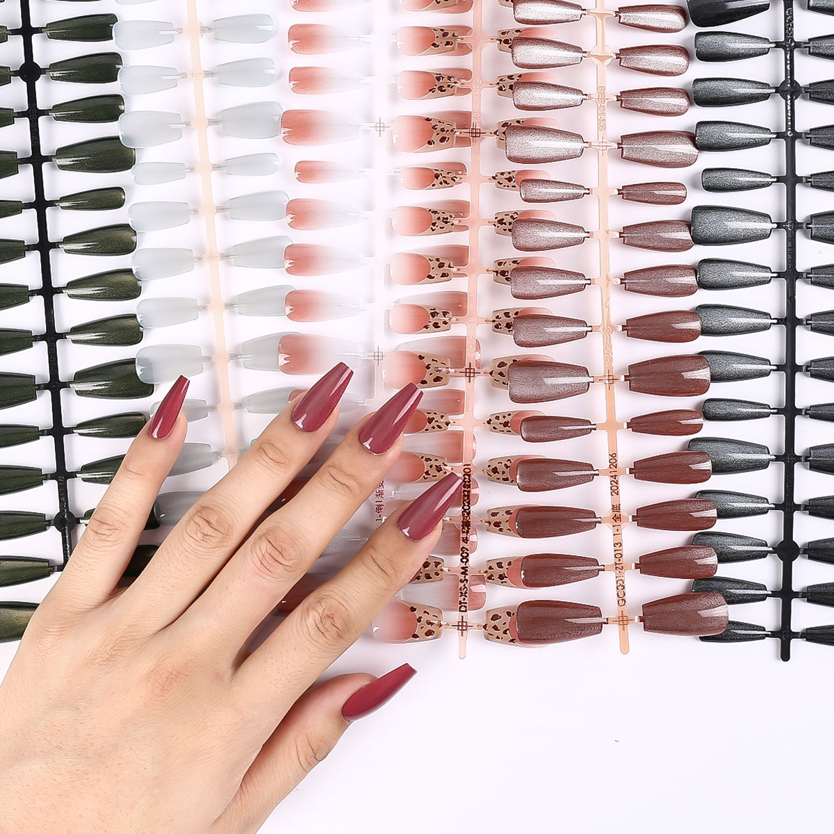 30 pièces ovale court rose pre - Nail Art Ombre Pink avis et prix